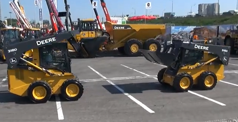 малогабаритная спецтехника  John Deere